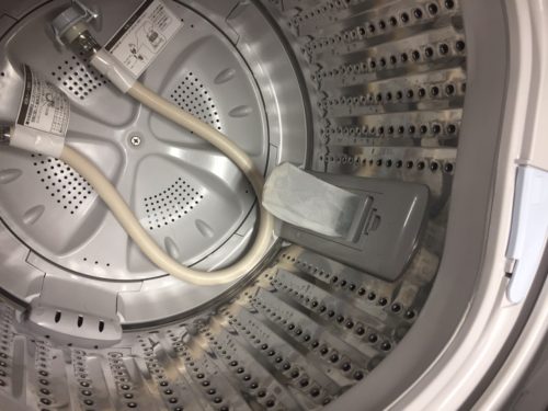 特に、洗濯機内の糸くずフィルターが破れていることが多いです