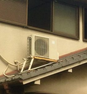 屋根設置エアコン